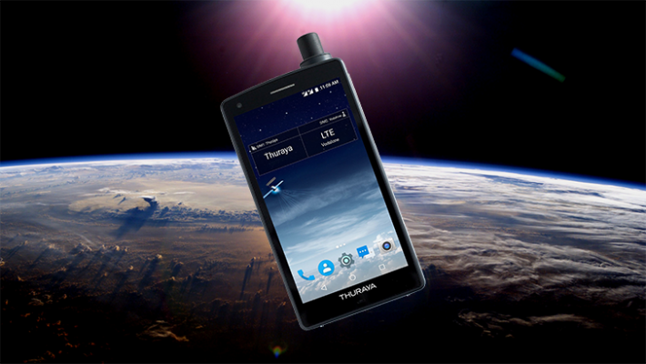 Simu yenye satellite Thuraya X5-Touch