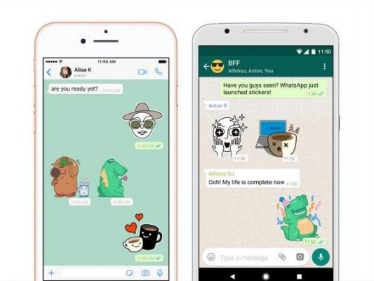 Kuanzia Leo Tuma Stickers Kwa Kutumia WhatsApp