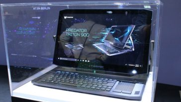 Laptop ya Game ya Acer Predator Triton 900