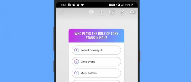 Instagram Yaja na Aina Mpya ya Stika za Kuuliza Maswali ya Kuchagua