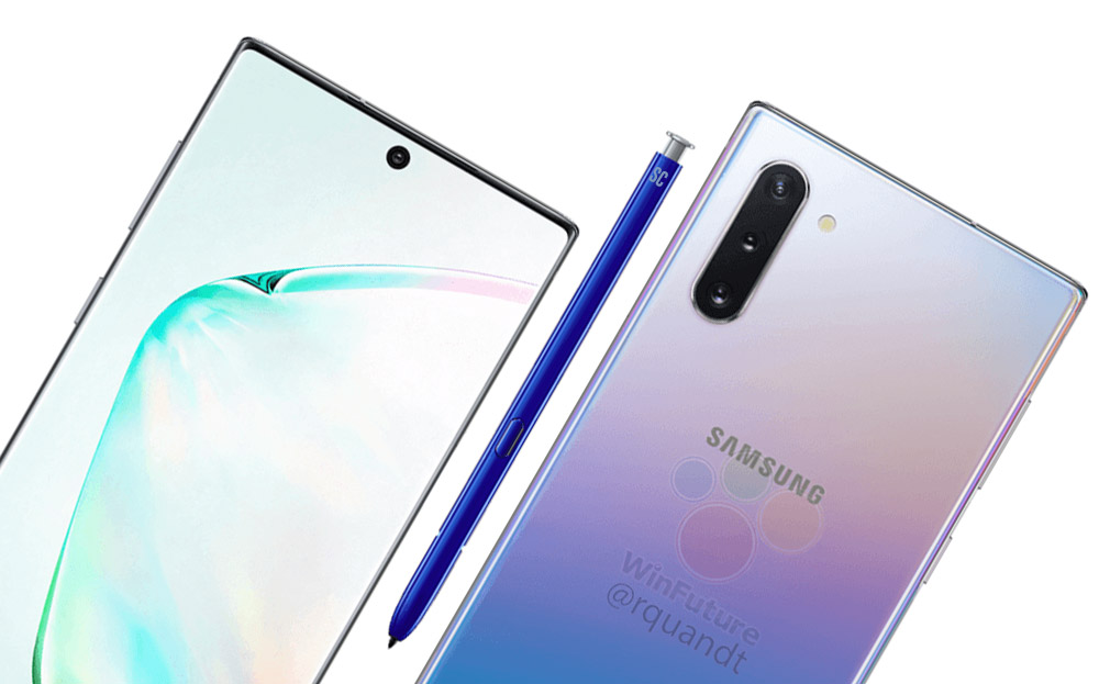 Muonekano Halisi wa Samsung Galaxy Note 10 na Note 10 Plus