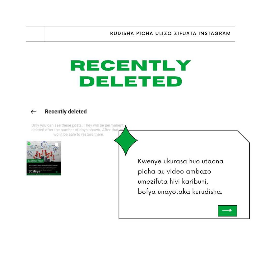 Jinsi ya Kurudisha Picha au Video Ulizofuta Instagram