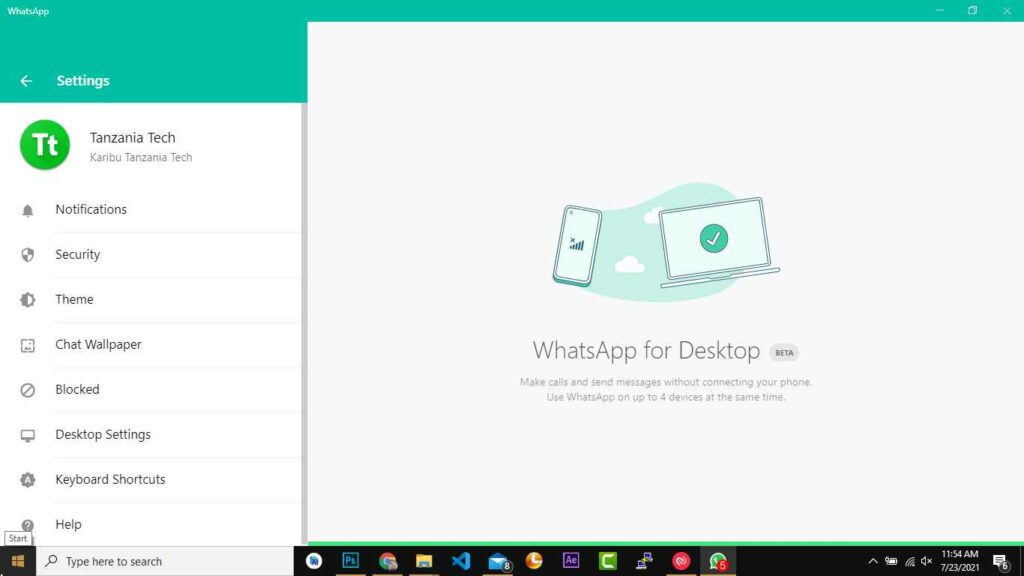 Jinsi ya Kutumia WhatsApp Bila Namba (Linked Devices)