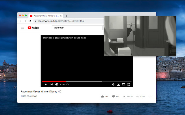 Wezesha (PIP) Picture in Picture Kwenye Video Yoyote (Chrome)