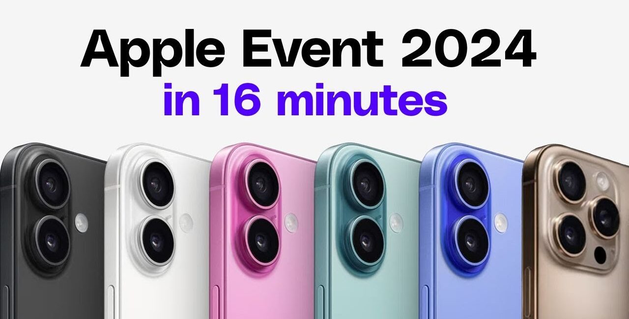 Angalia Uzinduzi wa Simu Mpya za iPhone 16 Ndani ya DK 10