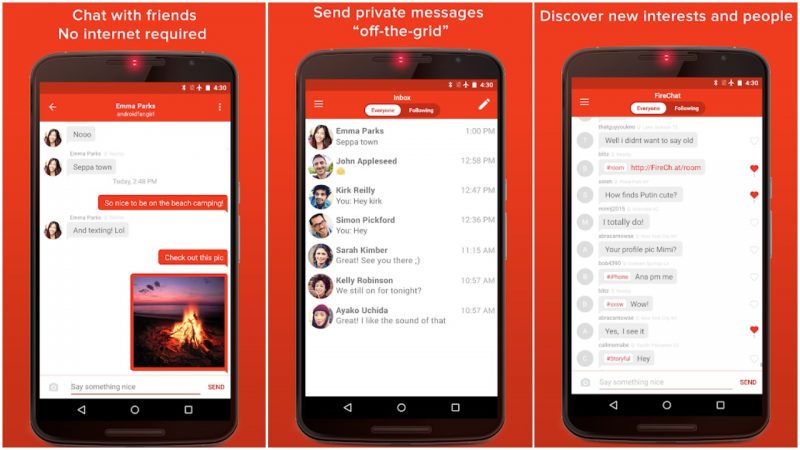 Chat Bila Kutumia Internet Kwa Kutumia App Hizi