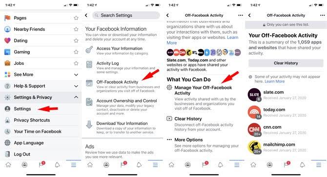 Jinsi ya Kujua Taarifa zako Zinazokusanywa na Facebook