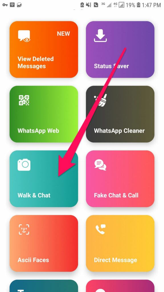 Ongezea Uwezo Programu ya WhatsApp (Chati Ukitembea)