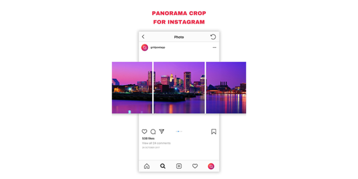 Jinsi ya Kutengeneza Picha za Instagram Grid na Panorama