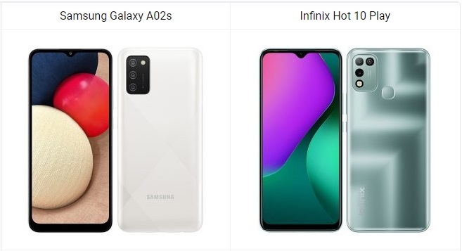Tofauti ya Infinix Hot 10 Play na Samsung Galaxy A02s