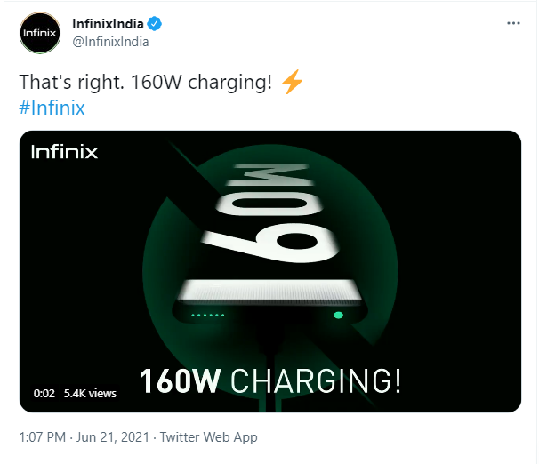 Infinix Zero X Simu Mpya Yenye Kutumia Chaja ya 160W