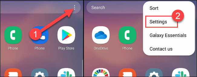 Hide Apps On Samsung Phones Without Using App
