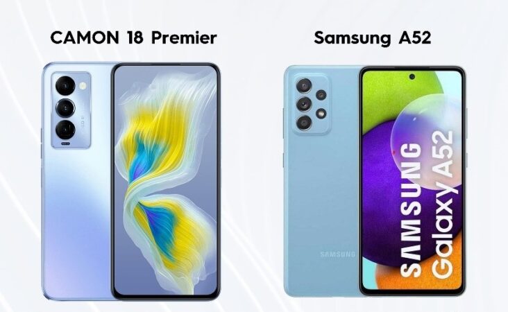 Ushindani Mkali TECNO CAMON 18 Premier Vs Galaxy A52