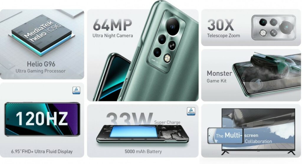 Infinix NOTE 11 Pro Smartphone Kali ya Kufungia Mwaka (2021)