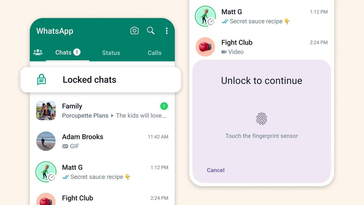 WhatsApp introduced a New Feature Called "Chat Lock"