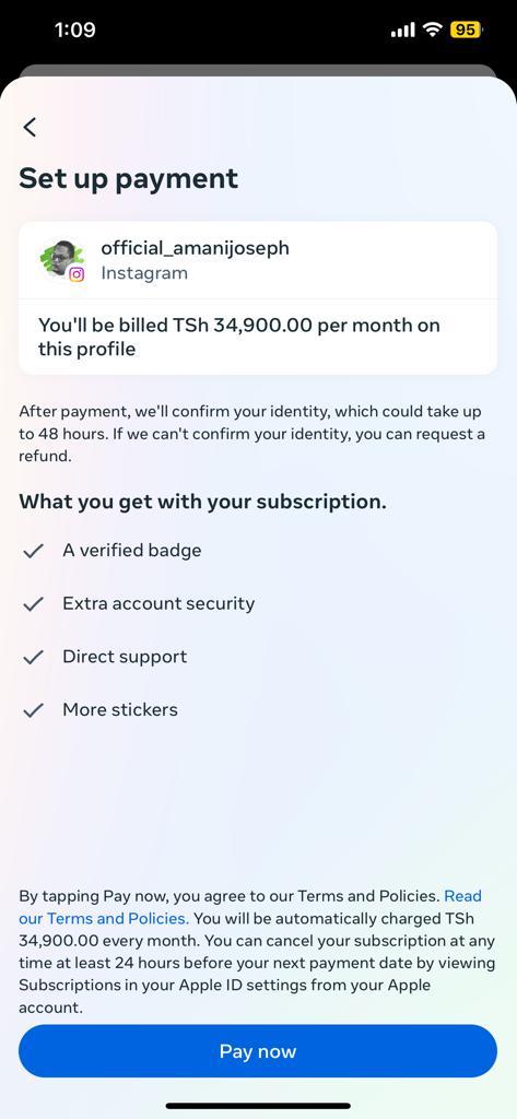 Jinsi ya Kununua Instagram Blue Tick (Verified Badge) 8 Jinsi ya Kununua Instagram Blue Tick (Verified Badge)