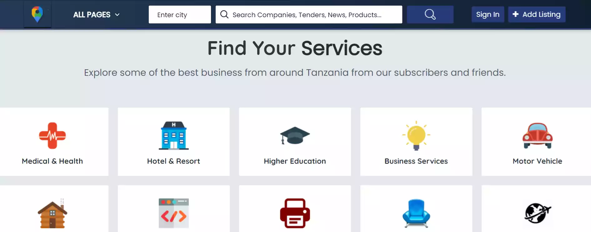 Best Tanzania Business Directories (Local Business)