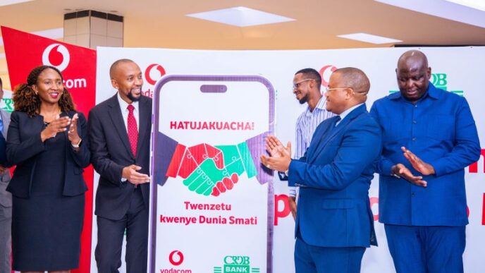 Vodacom Tanzania and CRDB Bank Partner for Affordable Smartphones
