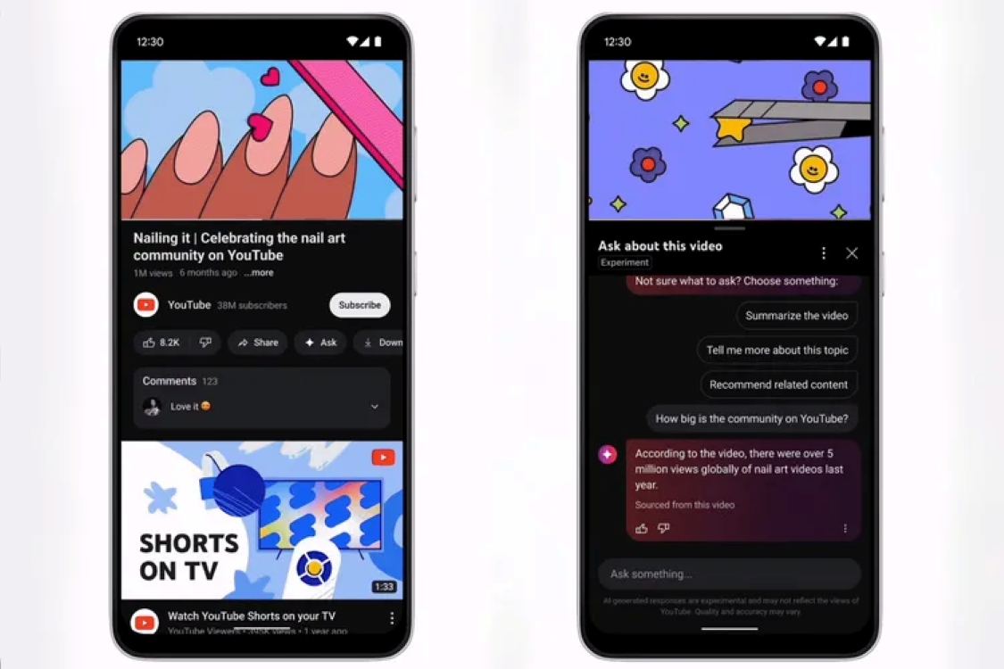 YouTube Tests AI Chatbot That Answer Questions about Videos