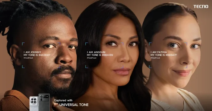 Camera za Simu za TECNO Sasa Kuchukua Rangi Halisi ya Ngozi 1