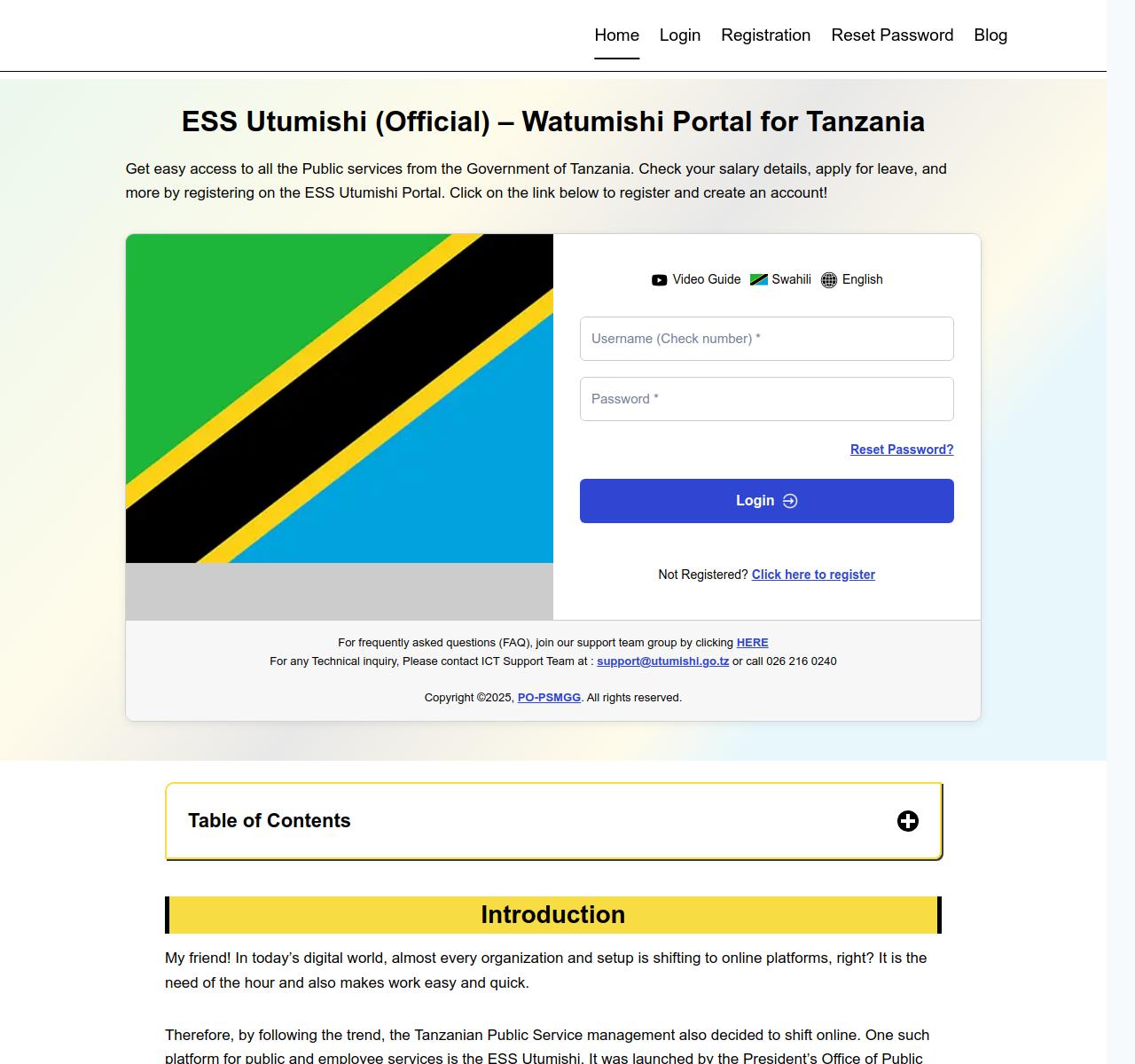 Jinsi ya Kutambua Tovuti Halisi ya ESS Utumishi