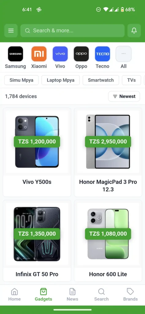 Toleo Jipya la App ya Tanzania Tech 2026 3