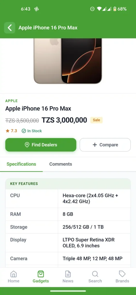 Toleo Jipya la App ya Tanzania Tech 2026 4