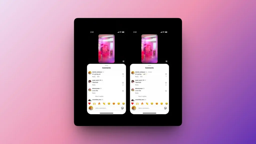 Sasa Unaweza Ku-edit Comment Kwenye Instagram 2